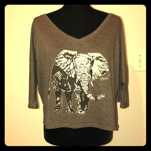 Women’s size M oversized crop top